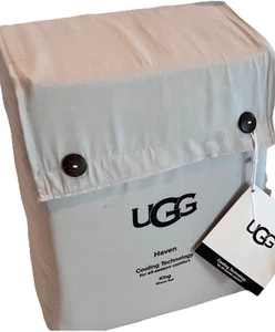 Neu mit Etikett UGG "Haven" King Bettwäsche-Set - Ganzjahres Cooling Tech hellgrau/"Stein" - Bild 1 von 12
