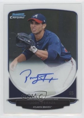 2013 Bowman Chrome Prospects Auto Jose Peraza (Blue Ink) #BCA-JP Auto - Image 1 of 2
