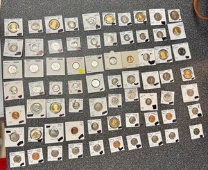 70 Piece USA Mixed Denomination Proof Coin Collection Lot 1961-2023 #36 - Picture 1 of 10
