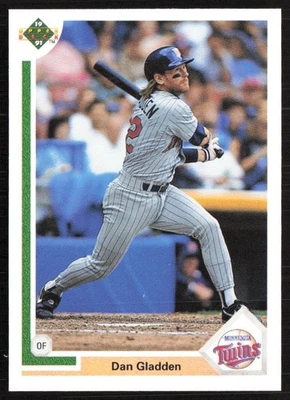 1991 Upper Deck Dan Gladden Minnesota Twins #659 - Image 1 of 2
