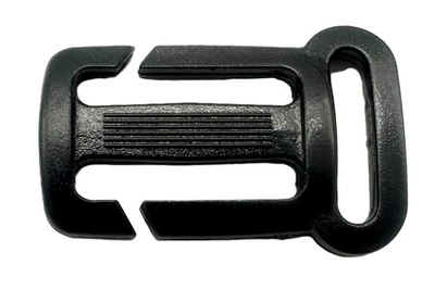 Duraflex Quik Attach 25mm (1 Inch) Black Sternum Adjuster for 20mm (3/4 Inch) - Image 1 of 4