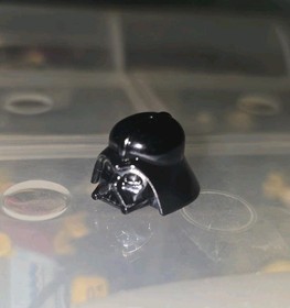 RARE LEGO CHROME Darth Vader Minifigure Helmet Star Wars sw0218