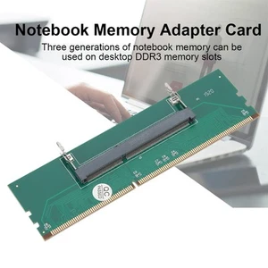Laptop Computer Memory DDR3 to Desktop Adapter Card Computer Accessories - Afbeelding 1 van 8