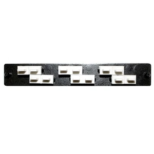 BELDEN IBDN AX100084 FIBER OPTIC ADAPTER, 12 SC, SIMPLEX, MM, LOADED PANEL - Afbeelding 1 van 4