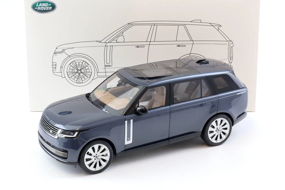 1:18 LCD Models Land Rover Range Sv Serenità Blu Metallizzato 2022 LCD18017-B - Immagine 1 di 4