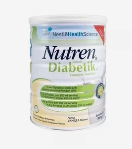 2x Nestlé Nutren 800g Sabor Vainilla Nutrición Completa para Diabéticos Envío Rápido - Imagen 1 de 1