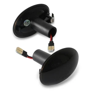 2x LED Indicators Indicator Black Smoke for Mini R55 R56 R57 R58 R59 2006-15 - Picture 1 of 4