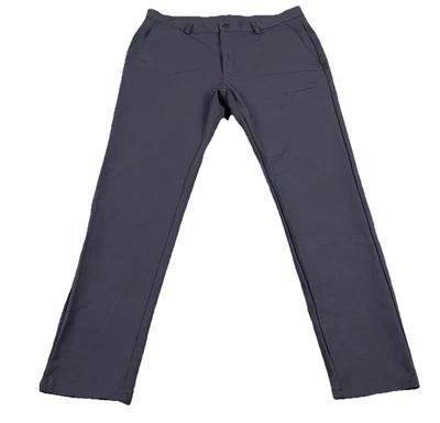 U-510 Jon Performance Pants Navy Golf Travel Career Tapered Men’s 34X28 (33X26) - Image 1 of 4