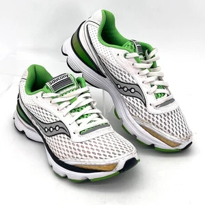 Saucony Shadow Genesis Damen-Laufschuhe Größe 8 weiß grün Mesh Nylon-Obermaterial - Bild 1 von 15