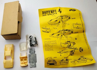 Record Ferrari 308 GTB U.S.A. 1:43 completo con scatola e istruzioni sigillati - Immagine 1 di 4