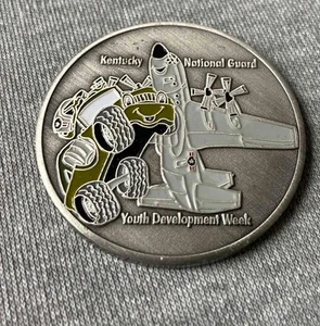 Moneda Desafío Semana del Desarrollo Juvenil Minutemen de la Guardia Nacional de Kentucky - Imagen 1 de 1