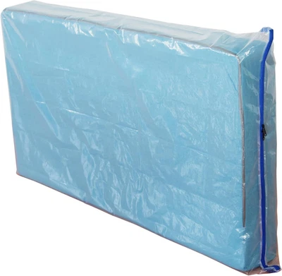 Crib Mattress Storage Bag with Zipper -4 Mil Plastic Waterproof Crib, Clear - Image 1 of 4
