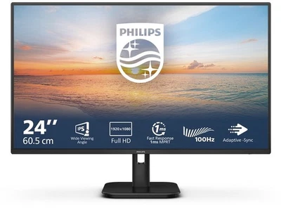 Philips 24E1N1100A/00 61 cm (24") TFT-Monitor mit LED-Technik schwarz / D - Bild 1 von 4