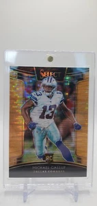 2018 Panini Select Michael Gallup # 94 Concourse Neon Orange Pulsar/9 FOTL 🔥  - Picture 1 of 10
