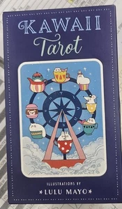 2021 Sweet Water Press KAWAII TAROT 78 CARD DECK Illustrations LULU MAYO IB - Picture 1 of 3