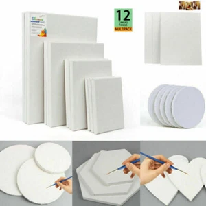 Canvas Frame for Acrylic Oil Painting Watercolor Board DIY Blank Framed Plate - Picture 1 of 79
