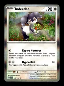 Pokemon Scarlet & Violet Indeedee Holo 153/198 - Picture 1 of 1