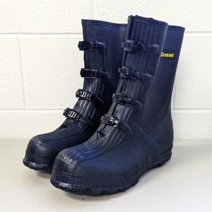 LaCrosse “Z Series Overshoe” Men’s Waterproof Black Rubber Over Shoe Boots US 8 - Picture 1 of 14