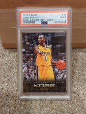 2012-13 Panini Kobe Anthology - Gold #79 Kobe Bryant 17/24 PSA Mint 9
