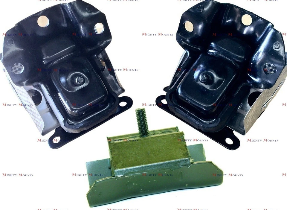 Soportes de motor MMB147 3 piezas para tracción trasera 5,3 L GMC Sierra 1500 2007-2013 Silverado 1500 Foto 1 de 1