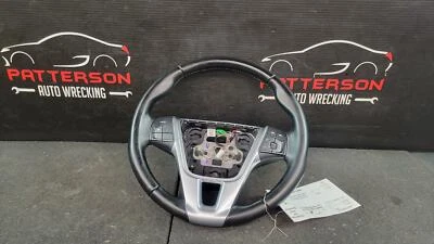 Volvo S60 2015 volante envuelto en cuero con control de accesorios negro Foto 1 de 4