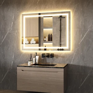 Vanity Mirror with Lights 48" L X 36" W,Various Size Optional,Led Bathroom Mirro - Picture 1 of 6