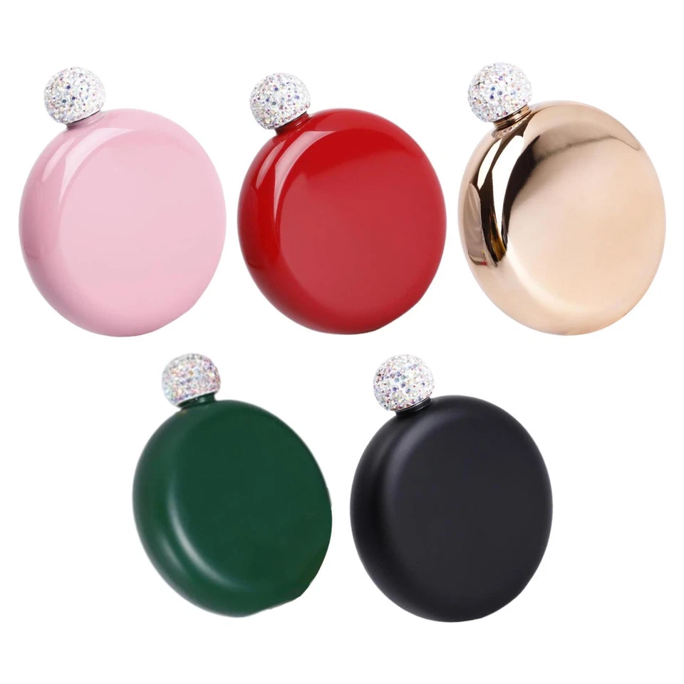 Portable Liquor Pocket Hip Flask Stainless Steel for Hunting Outdoor Camping - Image 1 of 1