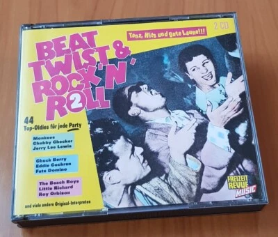 2 CD|Beat, Twist & Rock'N'Roll 2⚡BLITZVERSAND⚡ - Bild 1 von 4