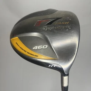 TaylorMade R7 Draw 460 Driver HT Titanium Graphite Regular Flex RH 45" REGRIP - Picture 1 of 9