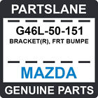G46l 50 151 Mazda Oem Genuine Bracketr Frt Bumpe