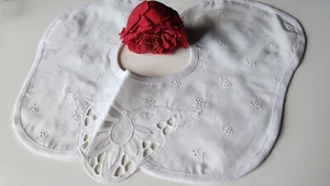 Ancien  col  tissu ajouré enfant dentelle  B7-34 - Picture 1 of 7