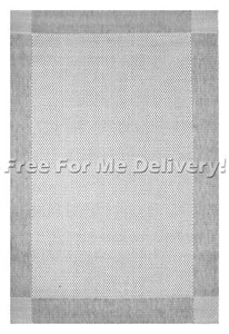 SUNSET GREY INDOOR OUTDOOR SIMPLE MODERN FLOOR RUG (XS) 80x150cm *FREE DELIVERY - Bild 1 von 4