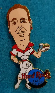 AMSTERDAM DAVE JUNIO GAY DRAG QUEEN CAMARERO SERIE CABEZA GRANDE Hard Rock Café PIN LE - Imagen 1 de 1