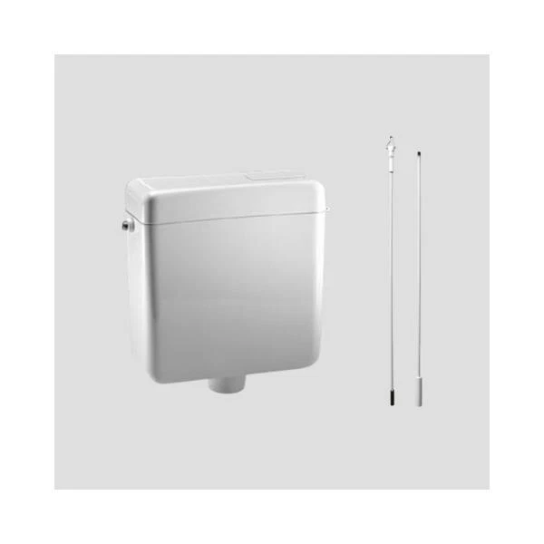 SANIT Spülkasten junior jet (6L) hochhängend mit Zugstab weiß - Bild 1 von 2