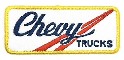 Chevy Chevrolet Trucks Car Vintage Style Retro Patch Iron Sew Cap Hat Racing