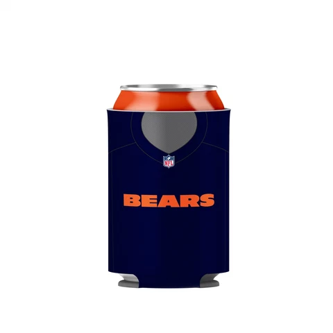Chicago Bears Primary Current Logo NFL Football Reversible Can Cooler Cover
