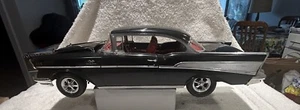 1:12 Monogram ‘57 Chevy Built Up Model Car Very Good Condition With Box Of Parts - Picture 1 of 24