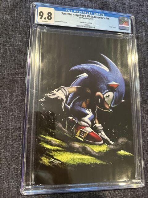 Sonic the Hedgehog (1991 Sega) 1NEWSPRINT CGC 9.8