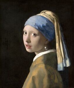 Johannes Vermeer's Girl with a Pearl Earring (ca. 1665) Art Print 20" x 24"