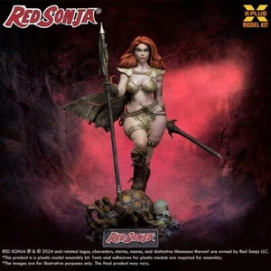 Red Sonja Plastic Model Kit 1/8 Red Sonja 27 cm - Imagen 1 de 9