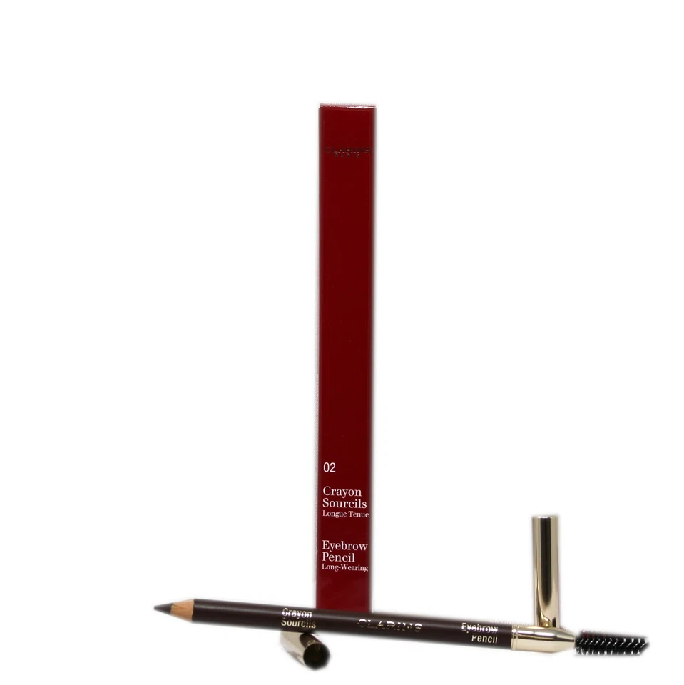 CLARINS EYEBROW PENCIL LONG-WEARING 1.1 G/0.04 OZ. #02 - LIGHT BROWN  - Image 1 of 1
