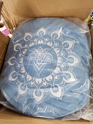 OVERMONT Yoga Meditation Cushion Blue - Image 1 of 2
