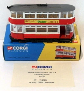 Corgi 1/76 Scale Diecast 36701 - Fully Closed Tram - London - Picture 1 of 2