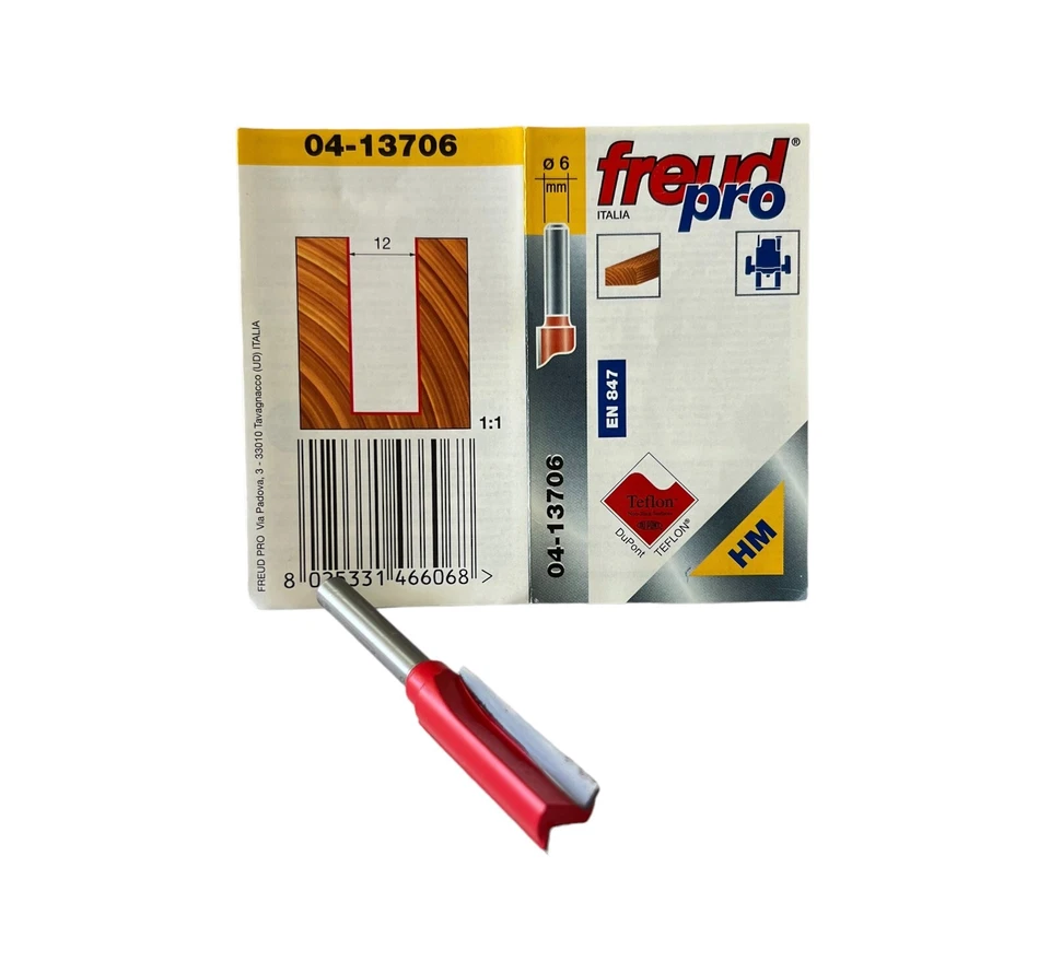 Fresa Freud Pro 04-13706 Intagli Nuova Ricambi Fresatrice Legno Sconto 35% - Imagen 1 de 1