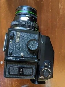 Bronica ETRSI Film Camera+ Prism View Finder+ Backs + Lenses - Picture 1 of 5