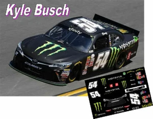 CD-2076 #54 Kyle Busch 2015 Xfinity Camry DECALS - Picture 1 of 1