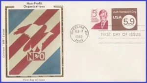 USA4 #U591 U/A COLORANO SILK FDC Non-Profit - Picture 1 of 1