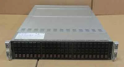 Supermicro SuperServer CSE-217 Chassis 4x X10DRT-P Node 24 Bay CTO 2U Server - Image 1 of 3