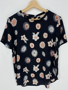 Damen Ann Taylor LOFT Gr. MED M Blumen Pullover Bluse Oberteil Büro, Party 2240 - Bild 1 von 7