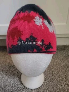 Columbia Kids Youth Reversible Warm Winter Beanie Size S/M Multi Color Hat Cap - Picture 1 of 7